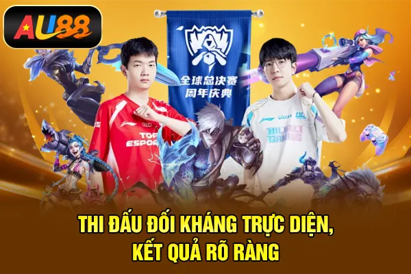 Esports AU88 – Sân Chơi Dự Đoán Thể Thao Điện Tử Kịch Tính Thi đấu đối kháng trực diện, kết quả rõ ràng