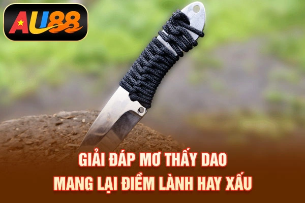 Mơ Thấy Dao Đánh Con Gì? Điềm Báo Quan Trọng Nên Biết Giải đáp mơ thấy dao mang lại điềm lành hay xấu